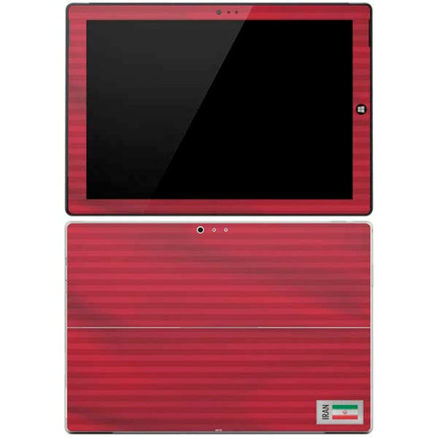 Iran Soccer Flag Surface Pro 3 Skin